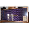 Image 1 : VINTAGE MILK RIVER ELKS LODGE TROPHY DISPLAY CASE