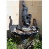 Image 1 : CONCRETE BIRD BATH/ WATER FEATURE, PAINTED