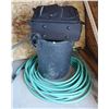 Image 1 : GARDEN HOSE, GARBAGE CAN, SUITCASE