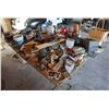 Image 1 : TWO SHOP TABLES SOLD WITH CONTENTS