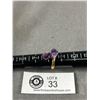 Image 2 : New Amethyst Ring. Retails $180.00