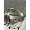 Image 2 : 925 Sterling Silver w/ Greyish Stone Ring