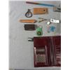 Image 2 : Misc Collectibles - New York Dog Tags, Magnifier, Cards +
