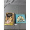 Image 2 : Vintage Infant Sterling Silver Feeder Spoons, Unused Album, Bootie Vase, Nativity Pop-Up & Story Boo