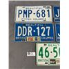 Image 2 : 5 Vintage Beautiful British Columbia License Plates