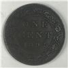 Image 1 : Canadian Large Cent 1892 AU+ OBV 3
