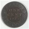 Image 1 : Canadian Large Cent 1905 EF