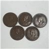 Image 2 : Canadian Small  Cent 1934 X5 F - EF
