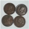Image 2 : Canadian Small  Cent 1935 X4 VF - AU++