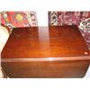 Image 3 : American mahogany drop leaf dining room table (173)