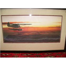 23"x10.5" signed and numbered print by John Fehring 1992 (22)