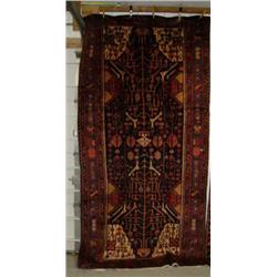 Persian Carpets - 40426 - Hamadan, 10.3'x5' - estimated retail cost $3131 (8888)