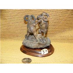 5" fully carved dall sheep of ankle bone of mammoth M077 - imported (2)