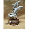 Image 1 : Group of 7.5"  4 carved killer whales carved from antler - imported, retail price $750 (2)