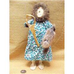 12" Chevak doll by Rosalin Paniyak - stretching beaver (2)