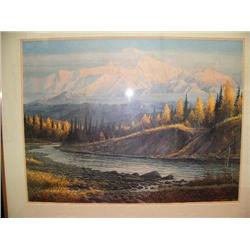 28"x21" signed and numbered print by Gary Peterson (22)