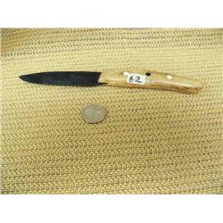 8.5" whale bone and baleen letter opener (2)