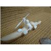 Image 2 : 5" fossilized ivory and white ivory kayaker by Mark Seeganna form King Island (2)