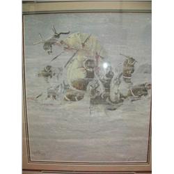 15"x18.5" W.E. Cross, signed and numbered (22)