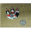 Image 2 : 3" four birds puffin rookery by Mark Seeganna of King Island (2)