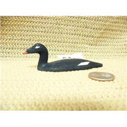 CHOICE on 4 ivory birds by Al Mayac: 3.5" White Winged Scoter (2)