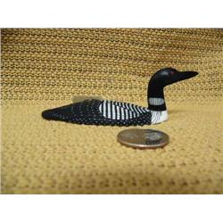 CHOICE on 4 ivory birds by Al Mayac: 3.5" Common Loon 589F (2)