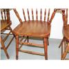 Image 3 : Lot of 3 oak captains chairs circa 1920 (2)