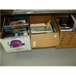 3 boxes of Alaskan books, bush pilots, Lost Heritage of Alaska, I married the Klondike, Great short 