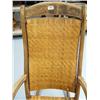 Image 2 : American walnut cane seated rocker circa 1870 (170)