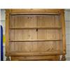 Image 2 : 2 door, 3 drawer, glass door pine hutch, circa 1860 (2)