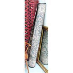 Approx. 5x8 machine made oriental rug (195)