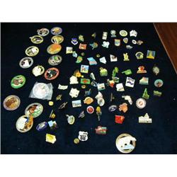 Lot of 16 Fur Rondy pins: 80, 83, 93, 86, 88, 84, 95, 90, 81, 82, 87, 89, 92, 91, 05, 85 and collect