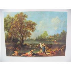 CHOICE on 8: Print by Fransico Zucarelli landscape with waterfall (2)