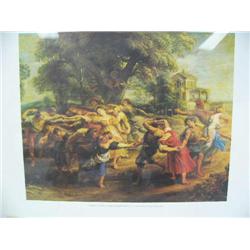 CHOICE on 8: Print by Peter Paul Rubens Dance of Country People (2)