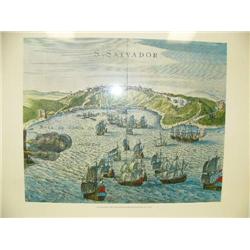 CHOICE on 5: Print of 16th centruy drawing of San Salvador (2)