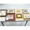 Image 1 : Lot on 7 framed art: Christmas day give or take a week by Bev Doolitle, print from book, double mate