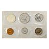 Image 2 : 1960 (5) Coin Proof Set in Cellophane