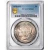 Image 2 : 1878-CC $1 Morgan Silver Dollar Coin PCGS MS62 Amazing Toning