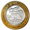 Image 4 : .999 Silver Flamingo Hilton Reno, Nevada $10 Casino Limited Edition Gaming Token