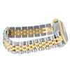 Image 8 : Rolex Ladies Two Tone White Roman Datejust Wristwatch With Rolex Box