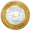 Image 1 : .999 Silver Ballys Las Vegas, Nevada $10 Casino Limited Edition Gaming Token