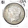 Image 1 : 1889-S $1 Morgan Silver Dollar Coin