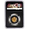 Image 2 : Lot of Colorado Gold Nuggets 3.00 Grams Total Weight NGC Vaultbox Unvaulted
