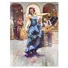 Image 1 : Pino (1939-2010) "Dancing at Dusk" Limited Edition Giclee on Canvas