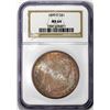 Image 1 : 1899-O $1 Morgan Silver Dollar Coin NGC MS64 Amazing Toning