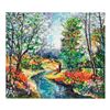 Image 1 : Dimitri Polak (1922-2008) "Autumn Stream" Limited Edition Serigraph on Canvas