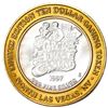 Image 4 : .999 Silver Opera House Las Vegas, NV $10 Casino Limited Edition Gaming Token