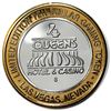 Image 4 : .999 Silver Four Queens Casino Hotel Las Vegas $10 Limited Edition Gaming Token
