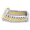 Image 7 : Rolex Mens Two Tone Emerald and Diamond Datejust Wristwatch With Rolex Box