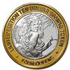 Image 1 : .999 Silver Four Queens Casino Hotel Las Vegas $10 Limited Edition Gaming Token